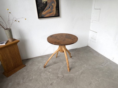 Table brutaliste, art populaire des années 50, vue 18