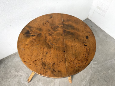 Table brutaliste, art populaire des années 50, vue 20