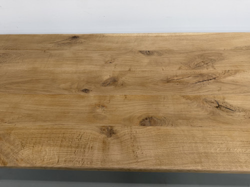 Grande table de salle à manger en chêne massif, au format XXL., vue 9