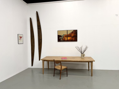 Grande table de salle à manger en chêne massif, au format XXL., vue 19