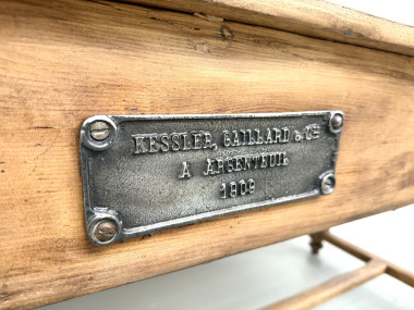 Table de ferme / console CIRCA 1909, vue 6