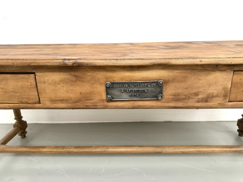 Table de ferme / console CIRCA 1909, vue 7