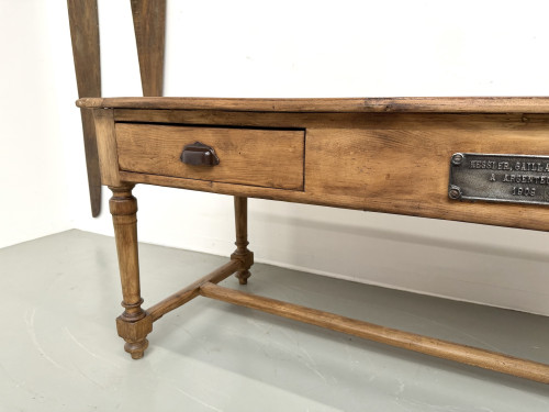 Table de ferme / console CIRCA 1909, vue 9