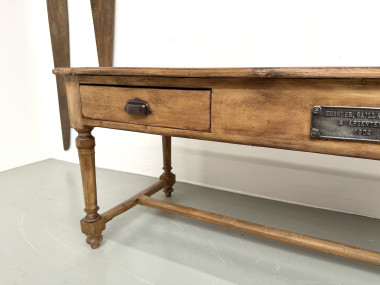 Table de ferme / console CIRCA 1909, vue 9