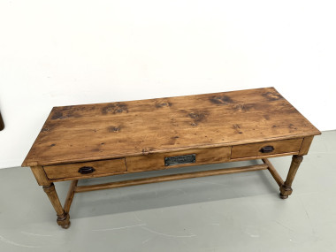 Table de ferme / console CIRCA 1909, vue 14