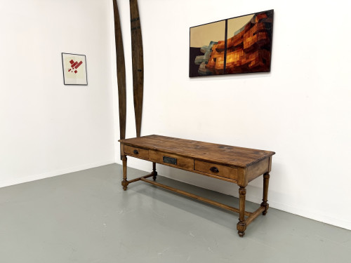 Table de ferme / console CIRCA 1909, vue 17
