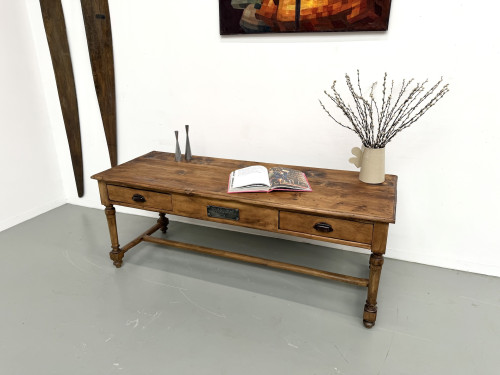 Table de ferme / console CIRCA 1909, vue 19