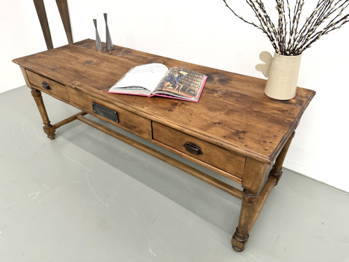 Table de ferme / console CIRCA 1909, vue 23