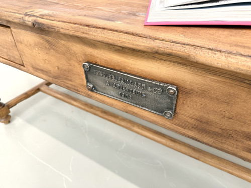 Table de ferme / console CIRCA 1909, vue 24