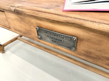 Table de ferme / console CIRCA 1909, vue 24