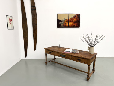 Table de ferme / console CIRCA 1909, vue 29