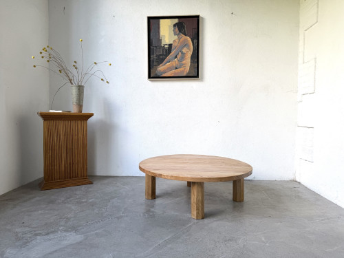 Table basse moderniste, années 70, vue 1