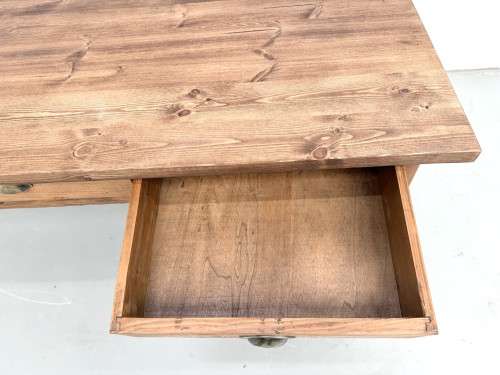 Ancienne table d'école à 8 tiroirs, vue 12