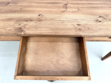 Ancienne table d'école à 8 tiroirs, vue 13