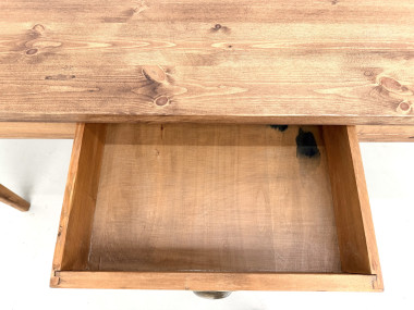 Ancienne table d'école à 8 tiroirs, vue 14
