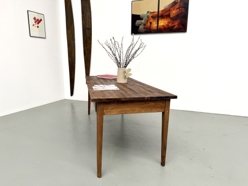 Ancienne table d'école à 8 tiroirs, vue 22