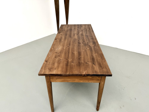 Ancienne table d'école à 8 tiroirs, vue 36