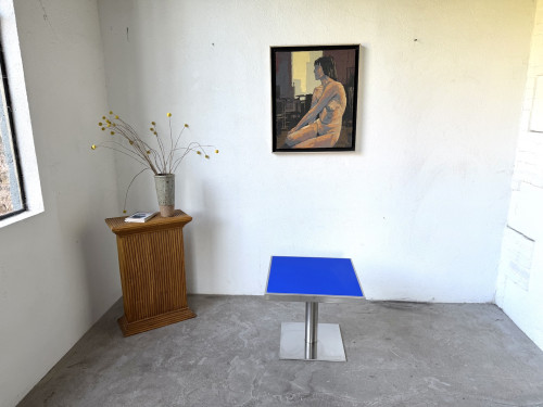 Table basse moderniste circa 1970, vue 2