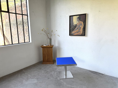 Table basse moderniste circa 1970, vue 14