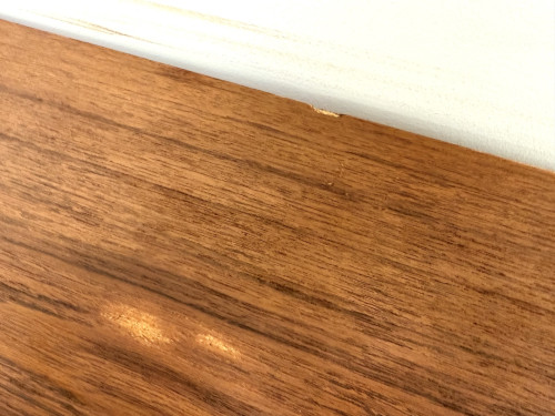 Enfilade bibliothèque en teck et laiton, vue 42