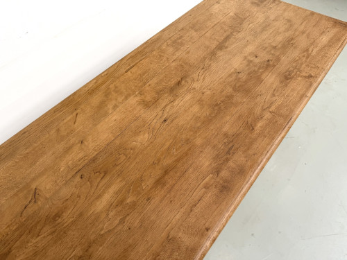 Comptoir de commerce en pin et chêne, circa 1930, vue 22
