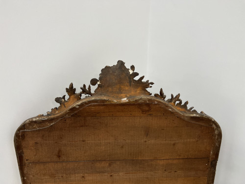 Grand miroir XIXème siècle de style Louis XV, vue 9