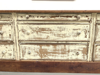 Grand meuble de mercerie ancien, circa 1900, vue 24
