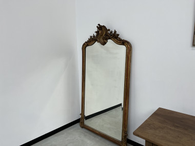 Grand miroir XIXème siècle de style Louis XV, vue 16