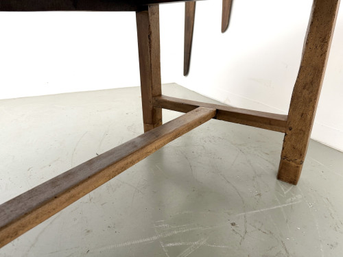 Table de ferme française en noyer massif, circa 1920, vue 35
