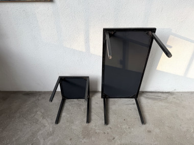 Duo de tables basses en céramique émaillée, vue 18